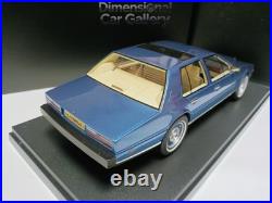 PMC 118 Aston Martin Lagonda 1986 Silver Blue Four Door Luxury Sedan Model