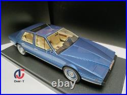 PMC 118 Aston Martin Lagonda 1986 Silver Blue Four Door Luxury Sedan Model