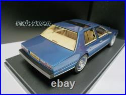 PMC 118 Aston Martin Lagonda 1986 Silver Blue Four Door Luxury Sedan Model