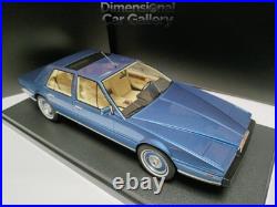PMC 118 Aston Martin Lagonda 1986 Silver Blue Four Door Luxury Sedan Model