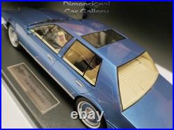 PMC 118 Aston Martin Lagonda 1986 Silver Blue Four Door Luxury Sedan Model