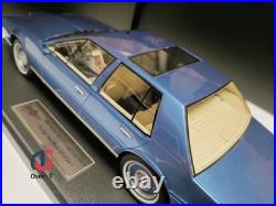 PMC 118 Aston Martin Lagonda 1986 Silver Blue Four Door Luxury Sedan Model