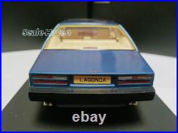PMC 118 Aston Martin Lagonda 1986 Silver Blue Four Door Luxury Sedan Model