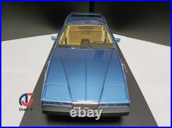 PMC 118 Aston Martin Lagonda 1986 Silver Blue Four Door Luxury Sedan Model