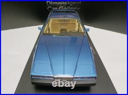 PMC 118 Aston Martin Lagonda 1986 Silver Blue Four Door Luxury Sedan Model