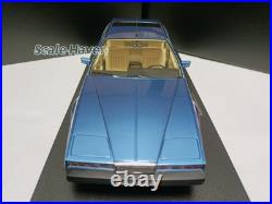 PMC 118 Aston Martin Lagonda 1986 Silver Blue Four Door Luxury Sedan Model