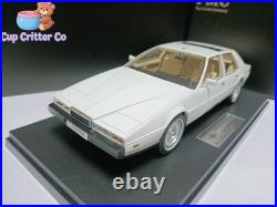 PMC 118 Aston Martin Lagonda 1986 White Four Door Luxury Sedan Model
