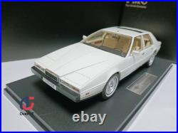 PMC 118 Aston Martin Lagonda 1986 White Four Door Luxury Sedan Model