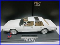 PMC 118 Aston Martin Lagonda 1986 White Four Door Luxury Sedan Model