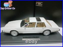 PMC 118 Aston Martin Lagonda 1986 White Four Door Luxury Sedan Model