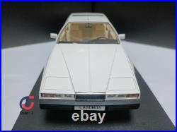 PMC 118 Aston Martin Lagonda 1986 White Four Door Luxury Sedan Model