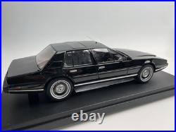 PMC 118 Aston Martin Lagonda 4 door 1986 black luxury resin sedan car model