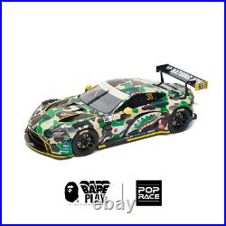 Pop Race Aston Martin GT3 Bathing Ape 118 Scale Diecast Car