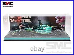 Preorder Aston Martin F1 AMR22 Sebastian Vettel Abu Dhabi 2022 Spark 118 Figure