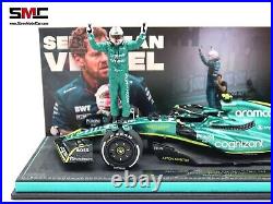 Preorder Aston Martin F1 AMR22 Sebastian Vettel Abu Dhabi 2022 Spark 118 Figure