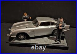 Pro-Built Doyusha 124 Scale Model 007 ASTON MARTIN DB 5 withFigures