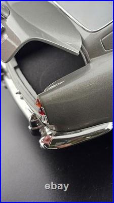 Rare 1/18 AUTOart Silver Aston Martin DB5 James Bond READ