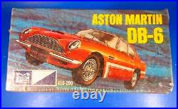 SEALED Aston Martin DB-6 Sports Car Model Kit MPC 1/25th Scale #410-200