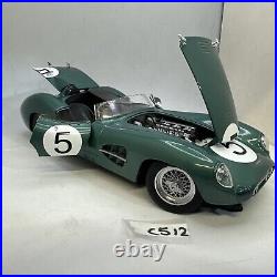 SHELBY COLLECTIBLES 118 SCALE ASTON MARTIN DBR1 GREEN Carroll Shelby Diecast