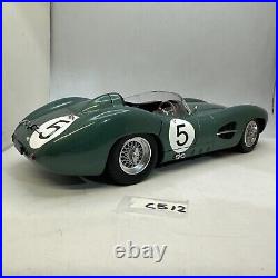 SHELBY COLLECTIBLES 118 SCALE ASTON MARTIN DBR1 GREEN Carroll Shelby Diecast
