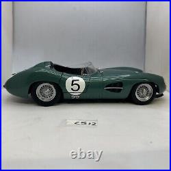 SHELBY COLLECTIBLES 118 SCALE ASTON MARTIN DBR1 GREEN Carroll Shelby Diecast