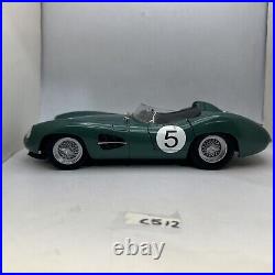 SHELBY COLLECTIBLES 118 SCALE ASTON MARTIN DBR1 GREEN Carroll Shelby Diecast