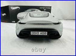SUPERARE! Hot Wheels Elite 1/18 Scale JAMES BOND 007 SPECTRE ASTON MARTIN DB10