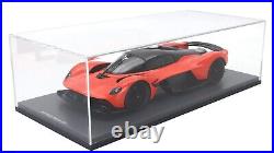 Schuco ASTON MARTIN VALKYRIE 2021 COSMOS ORANGE with Showcase 1/18 Scale New Schuco ASTON MARTIN VALKYRIE 2021 COSMOS ORANGE with Showcase 1/18 Scale New