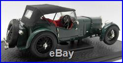 Signature 1/18 Scale Diecast 18118 1934 Aston Martin Mark 2 Dark green Model Car