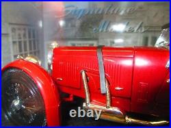 Signature 1/18 Scale Diecast 18118 1934 Aston Martin Mk2 Dark red