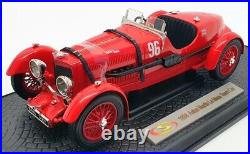 Signature 1/18 Scale Model Car 18121 1934 Aston Martin Le Mans Team Car Red