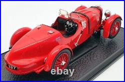Signature 1/18 Scale Model Car 18121 1934 Aston Martin Le Mans Team Car Red