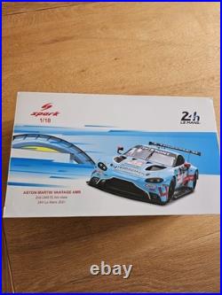 Signed 2021 Aston Martin Vantage AMR #33 TF Sport 24H Le Mans SPARK 118 scale