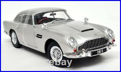 Solido 1/18 Aston Martin DB5 Birch Silver 1964 Diecast Scale model car