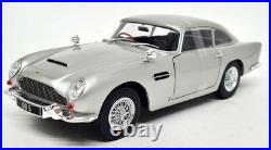 Solido 1/18 Aston Martin DB5 Birch Silver 1964 Diecast Scale model car