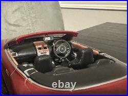 Solido 1/18 Aston Martin DB9 Volante 2005 Red Diecast Scale Car Missing Mirros