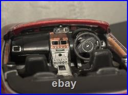 Solido 1/18 Aston Martin DB9 Volante 2005 Red Diecast Scale Car Missing Mirros