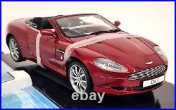 Solido 1/18 Aston Martin DB9 Volante 2005 Red Diecast Scale Model Car