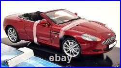 Solido 1/18 Aston Martin DB9 Volante 2005 Red Diecast Scale Model Car