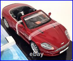 Solido 1/18 Aston Martin DB9 Volante 2005 Red Diecast Scale Model Car
