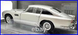 Solido 1/18 Scale Diecast S1807101 Aston Martin DB5 1964 Silver Birch