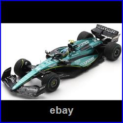 Spark 118 Scale Aston Martin AMR23 #14 Aramco Cognizant Monaco GP 2023Alonso