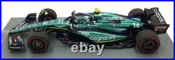 Spark 1/12 Scale 12S043 Aston Martin AMR23 F1 7th British GP 2023 #14 Alonso