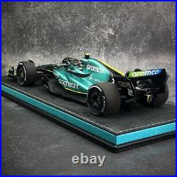 Spark 1/18 Aston Martin AMR22 GP Abu Dhabi 2022 #5 S. Vettel Last Race 18WS012