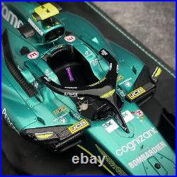 Spark 1/18 Aston Martin AMR22 GP Abu Dhabi 2022 #5 S. Vettel Last Race 18WS012