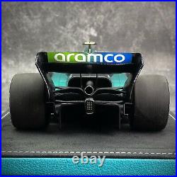 Spark 1/18 Aston Martin AMR22 GP Abu Dhabi 2022 #5 S. Vettel Last Race 18WS012