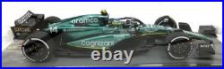 Spark 1/18 Scale 18S956 Aston Martin AMR23 F1 Team #14 2nd Canada GP 2023