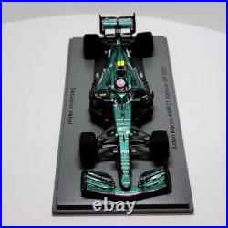 Spark 1/43 Aston Martin AMR21 Azerbaijan GP 2021 Sebastian Vettel Model Car