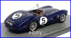 Spark 1/43 Scale S2404 Aston Martin DBR1 24H Le Mans 1961 #5 Clark/Flockhart