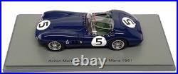 Spark 1/43 Scale S2404 Aston Martin DBR1 24H Le Mans 1961 #5 Clark/Flockhart
